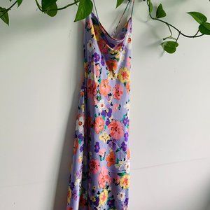 Gaia Floral Midi Dress - ASTR The Label